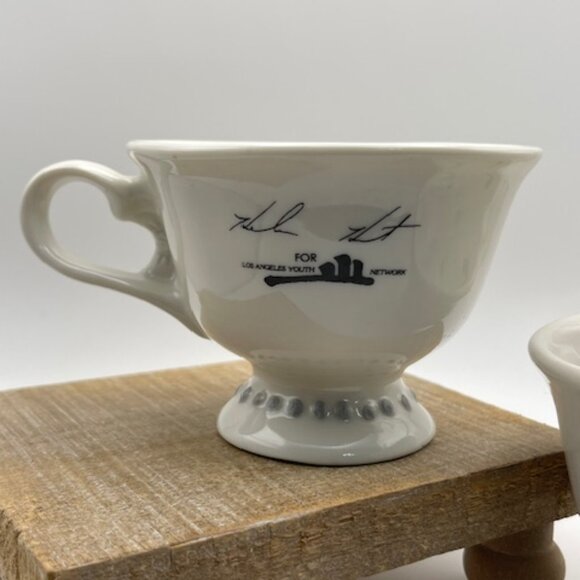 Bailey's Irish Cream Winky Face Tea Cup Designed by Helen Hunt Lot of 2 - Picture 10 of 11